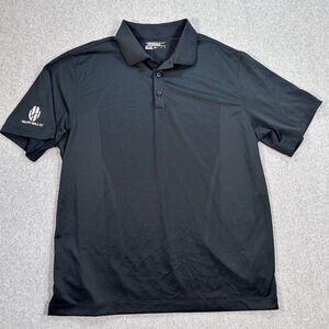 Men's Nike Golf Tour Performance Dri-Fit Polo Men's X-Large Black Logo on Sleeve